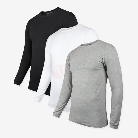 PARTNERS Lot 3 Sous pull thermique Coton