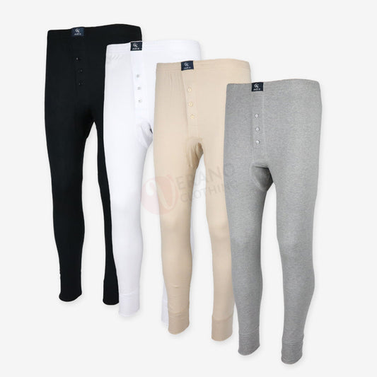 NAÏCO Lot 4 Sous pantalons thermique 100% Coton