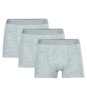 Pack de 3 boxer gris clair pour homme